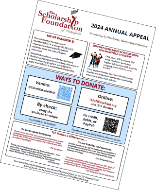 image of annual appeal flyer