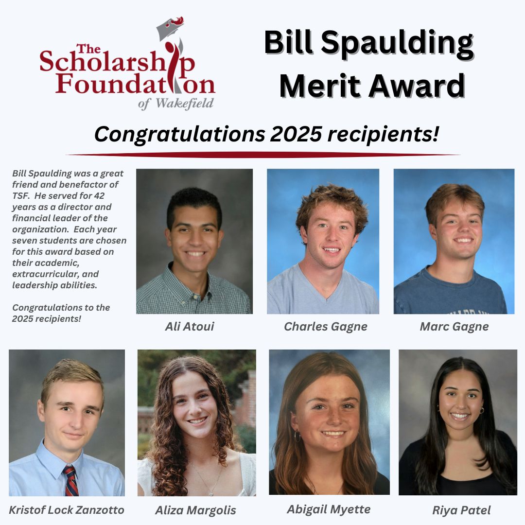 2025 Spaulding Merit Award Photos of the 7 Bill Spaulding merit award winners